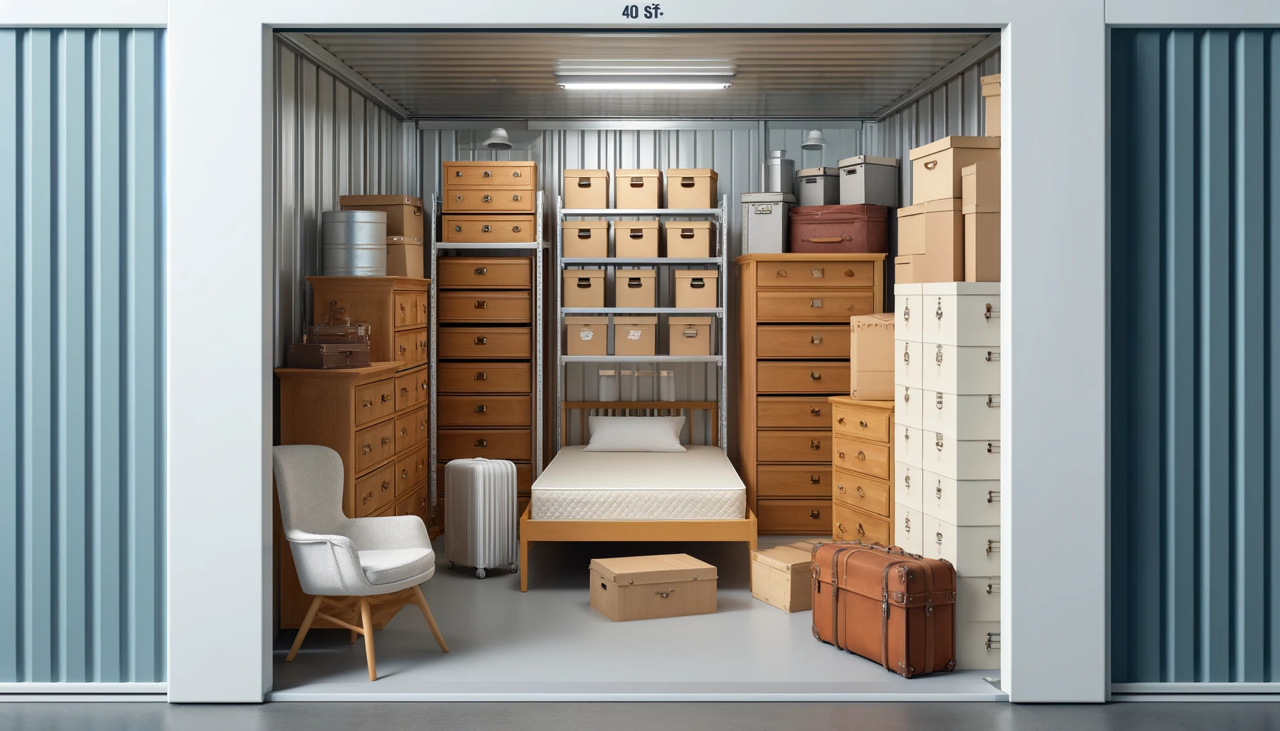 How a 40 Sq Ft Storage Unit Can Transform Your Home Space Centre Self