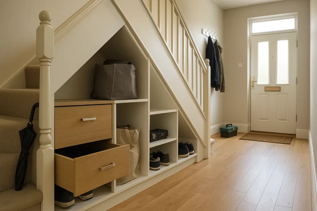 Understairs Storage | Hallway Storage Ideas