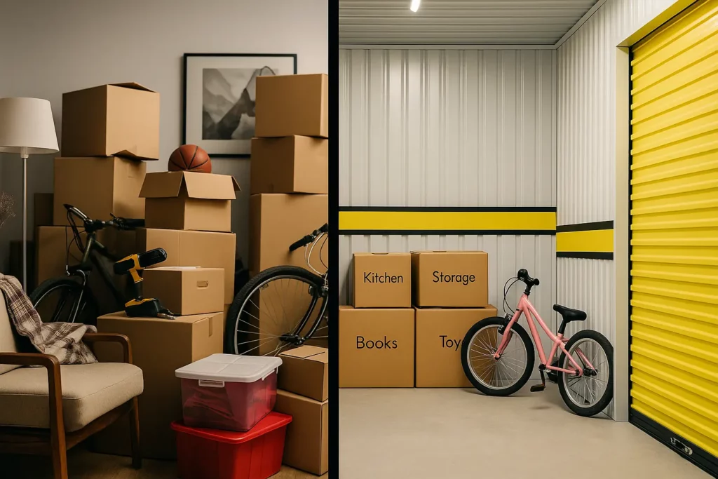 How Self Storage Can Help Declutter Your Home