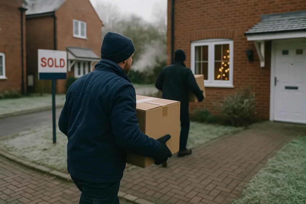 Moving house before Christmas
