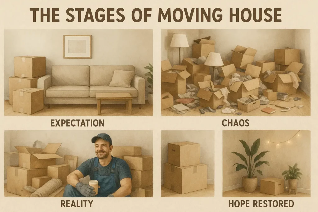 The Stages of Moving House